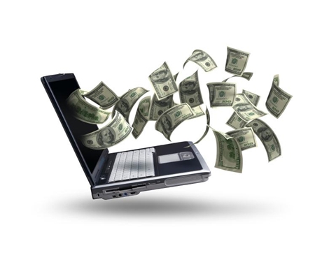 online job - a laptop to earn online