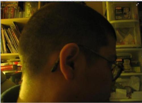 Me in 2009 - The first time I cut my hair right off.