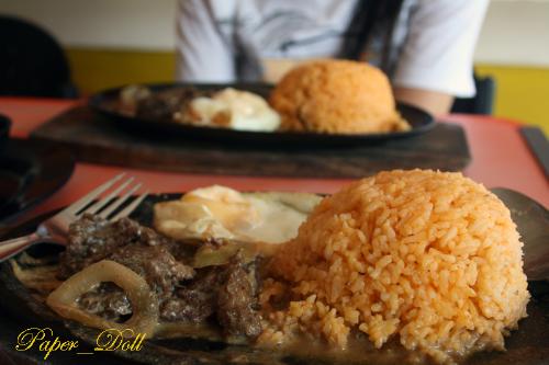 Creamy Beef in Sizzling Plate - A very yummy and affordable creamy beef in sizzling plate.