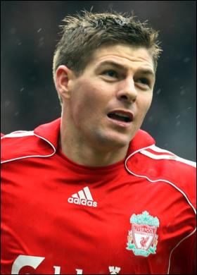 Steven Gerrard is the player to carry Liverpool in - Steven Gerrard is the player to carry Liverpool in the Merseyside derby.