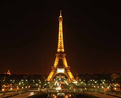 Eiffel Tower at Night. Such a beautiful site! - Here is your beautiful eiffel tower at night, airasheila. Someday you may see it in actuality when you find a way to go to Paris. Good luck!
