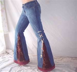 bellbottom jeans - 60's style jeans bellbottom jeans - 60's style jeans
