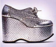 high heel shoes - shoes made and wore during the 60s and the 70s