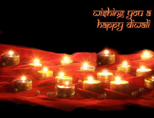 Happy Diwali - one of the best festival ever. I love it vary much.