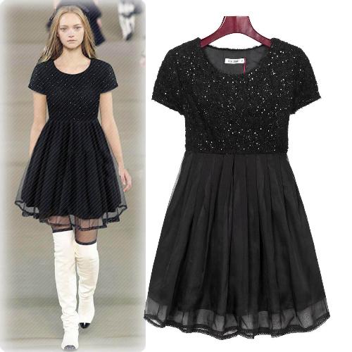Black color dress - Do you like to wear the black color cloth