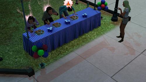 sims 3 summer - sims 3 summer eating contest 