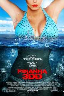 Piranha 3DD - Piranha 3DD, starring Danielle Panabaker, David Hasselhoff and Matt Bush