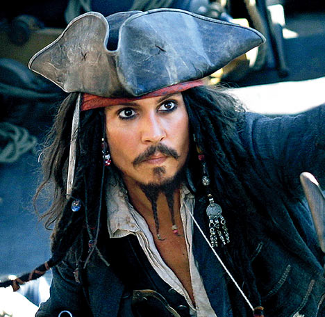 Johnny Depp - Johnny Depp in The Pirates Of The Caribbean