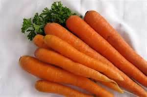 Nice big carrots - I love fresh veggies