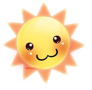 Here comes the sun - I love the suns happy face