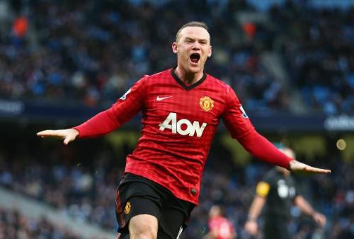 Rooney scored two goals to help Manchester United  - Rooney scored two goals to help Manchester United to win 3-2 against Man City.