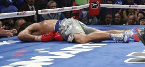 Pacquiao loss to Marquez - Manny pacquiao received a devastating right from Marquez that put him to the canvass