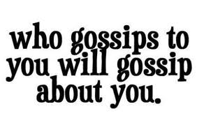 gossip - gossipers are insecure