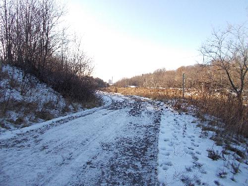 Another wintry trail shot. - This is another test shot from the same batch. I do have some older pictures with a lot of snow somewhere. I just don't have time to look for them right now.