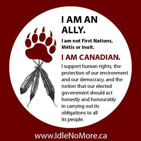 I am a Canadian - POst this if you are a canadian and support the first nations