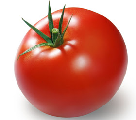 tomato - Tomato contains vitamins which is good in our body. Good for makin a salad. It's tasty