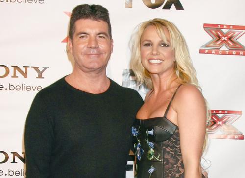 X Factor USA - X-factor USA judges Simon Cowell and Britney Spears (Season 2). Word has it that Britney will be axed next season (2013). X Factor USA - X-factor USA judges Simon Cowell and Britney Spears (Season 2). Word has it that Britney will be axed next season (2013).