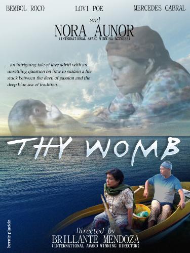 thy womb poster - thy womb nora aunor