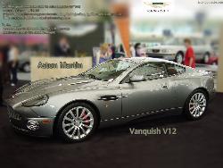 Aston Martin V12 Vanquish - The sexy Aston Martin V12 Vanquish