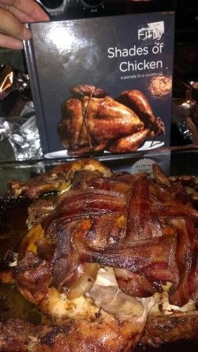 Bacon covered Chicken - From 50 Shades of Chicken
