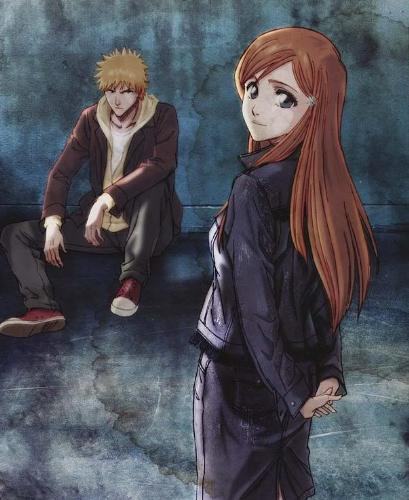 love apart - boy and girl from bleach