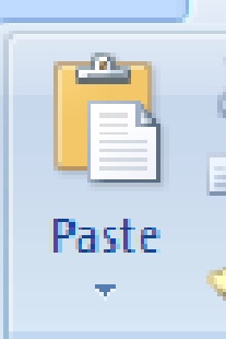 clipboard - This is a clipboard icon. One of the icons in MS office. This is used to store the copied parts or texts or images temporary in a document or presentation or whenever the software is being used. this is automatically cleared up once the software is closed.