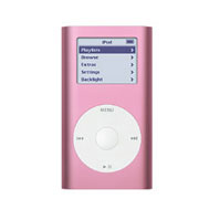 mini ipod - my ipod - it&#039;s pink and it&#039;s got my name on the back of it...my brother gifted it to me on my birthday!!