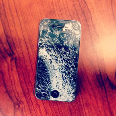 dropped iphone - phone dropped. dropped iphone - phone dropped.