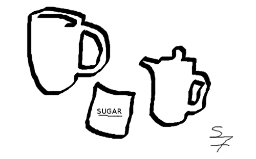 Coffee - Behavior of humans is like the sugar where ethnicity is the cream and coffee of humanity.