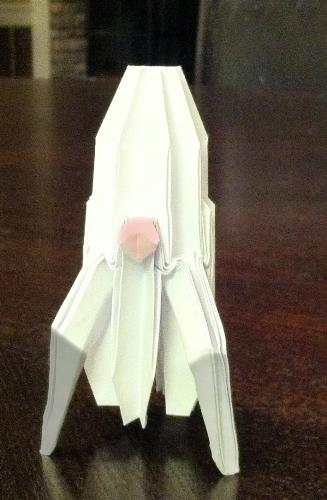 Origami Turret - The original Turret you can find on the Internet, sorry , I can&#039;t upload 2 photos.