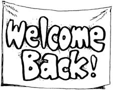 Welcome back! -  Welcome back!