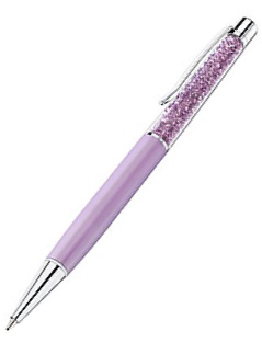 Swarovski Pen - Swarovski Crystalline Slender Ballpoint Pen in light amethyst 