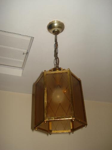 Mum's Old Light To Be Replaced By Our 3-Arm Versio - Mum's Very Old Light Fitting