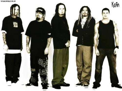 Korn - Picture of Korn in 1993.
