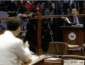 SEN. Cayatano and Enrile - Photos during their speaches at the Senate.
People ( from the Philippines ) must aware of this or should know this, this could help you in choosing the right candidate on election day! SEN. Cayatano and Enrile - Photos during their speaches at the Senate.
People ( from the Philippines ) must aware of this or should know this, this could help you in choosing the right candidate on election day!