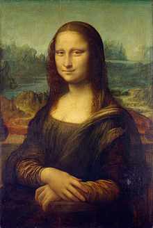 mona lisa smile - A painting of Mona Lisa