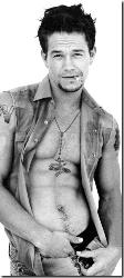 mark whalberg - I think hes good looking.