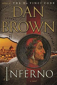 Dan Browns latest novel - Picture of Dan Brown&#039;s latest novel "Inferno" that will be published by Doubleday in the U.S. and Canada on May 14th.