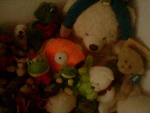 Stuffed Toys - These are the many kinds of stuffed toys that we have :)