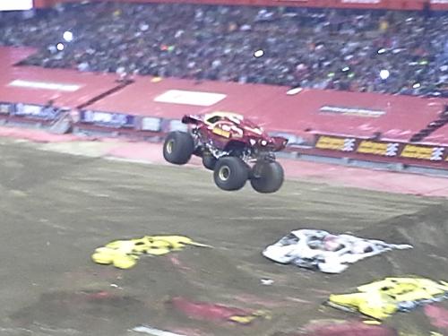 Monster Jam - One of the trucks at Monster Jam Monster Jam - One of the trucks at Monster Jam