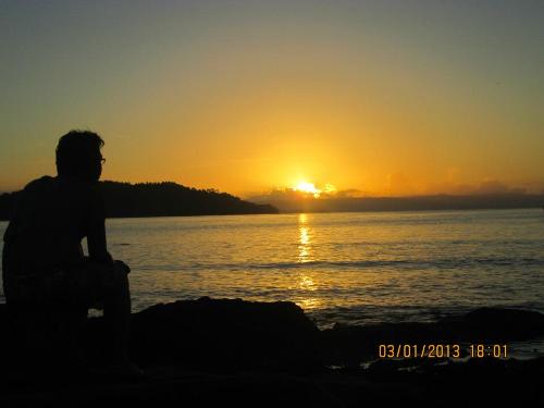 Sunrise - Me watching sunrise while on beach resort