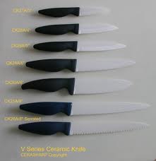 ceramics knives - a set of ceramics knives