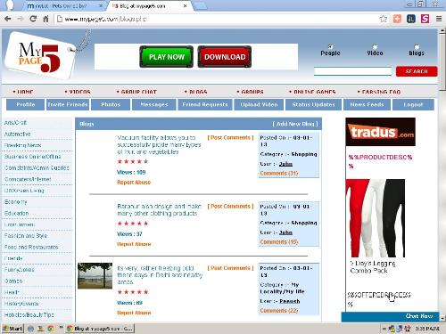 life - screen shot of mypage5 site stopped blogs postings from 3rd January,2013 life - screen shot of mypage5 site stopped blogs postings from 3rd January,2013