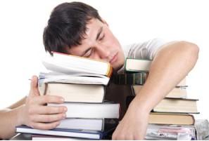 exams is nearer and i sleep while reading - i sleep while reading my books