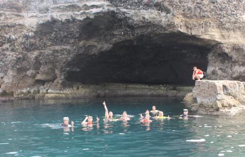 Deep Waters but calm swimming - near the cave in nasugbu batangas