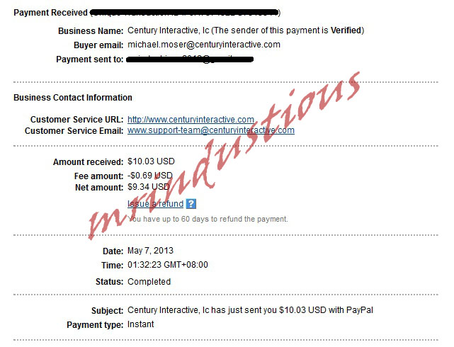 humanatic payment proof