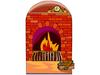 fireplace - red brick fireplace