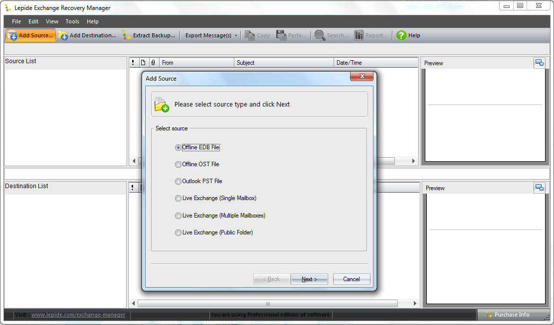 Exchange Migration