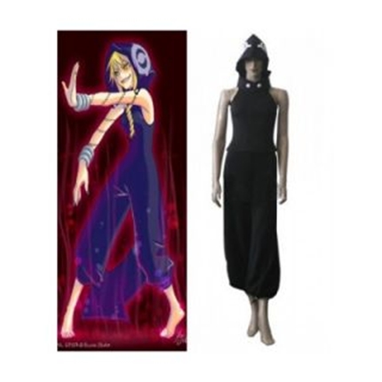 Soul Eater Medusa Black Jumpsuit Cosplay Costume-CosplayDeal.com