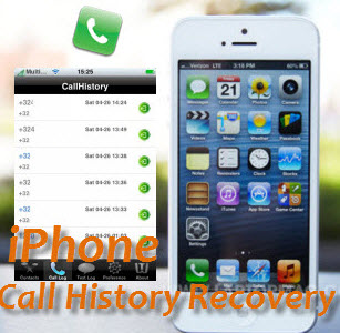 iPhone call history recovery